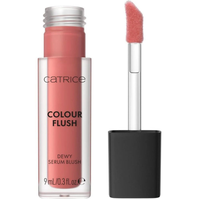Fard de obraz lichid Catrice Colour Flush, efect luminos și netezitor, nuanța 030 Flushed Feelings, 9 ml