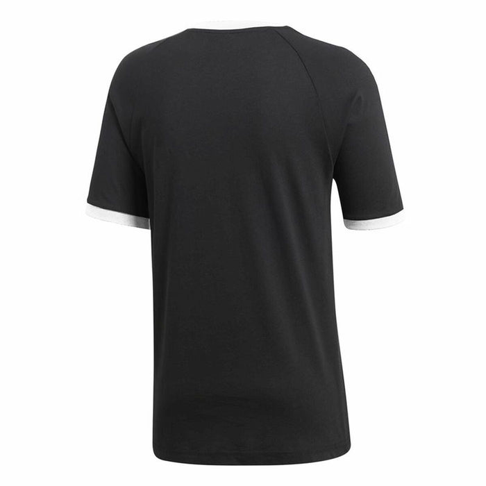 Tricou cu Mânecă Scurtă Bărbați Adidas 3 stripes Negru