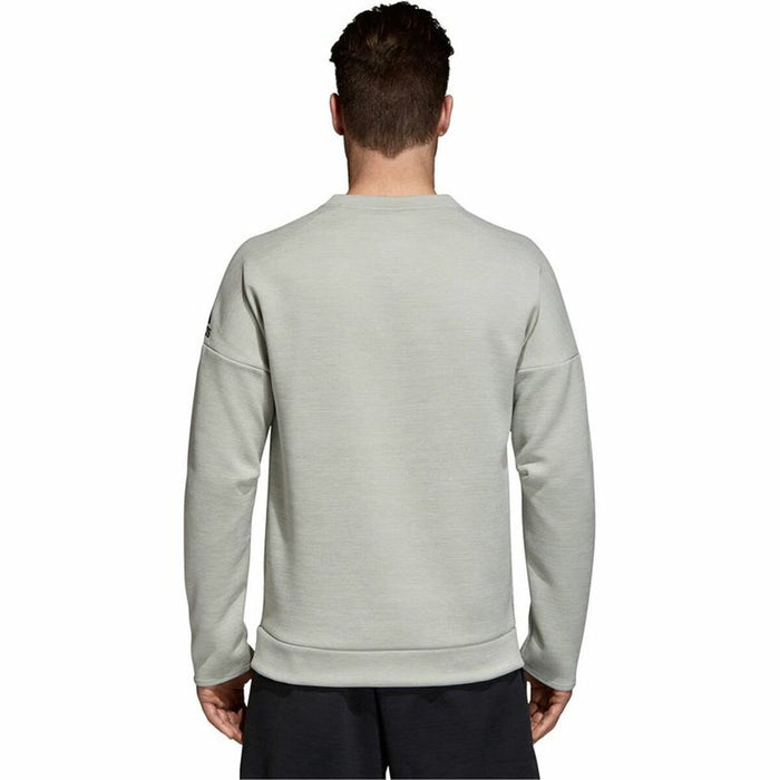 Hanorac fără Glugă Bărbați Adidas Zne Crew Gr Gri deschis