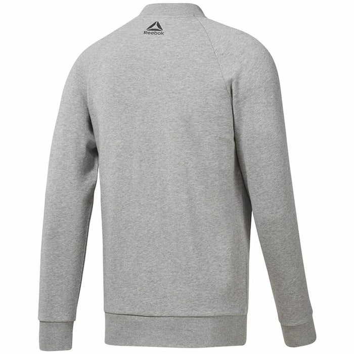 Jachetă Sport de Bărbați Reebok Bomber Retro Gri