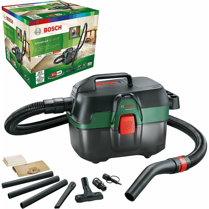 Aspirator 3 în 1 BOSCH AdvancedVac 18V-8 8 L