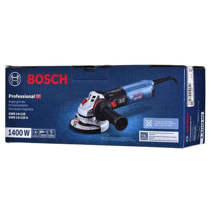 Polizor unghiular BOSCH GWS 14-125 Professional 1400 W 220-240 V 125 mm
