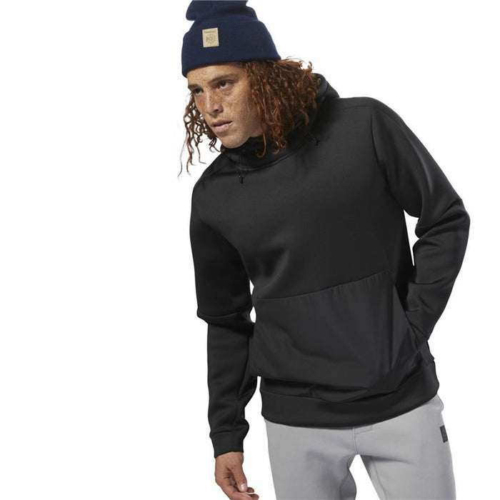 Hanorac cu Glugă Bărbați Reebok Supply Tech Negru