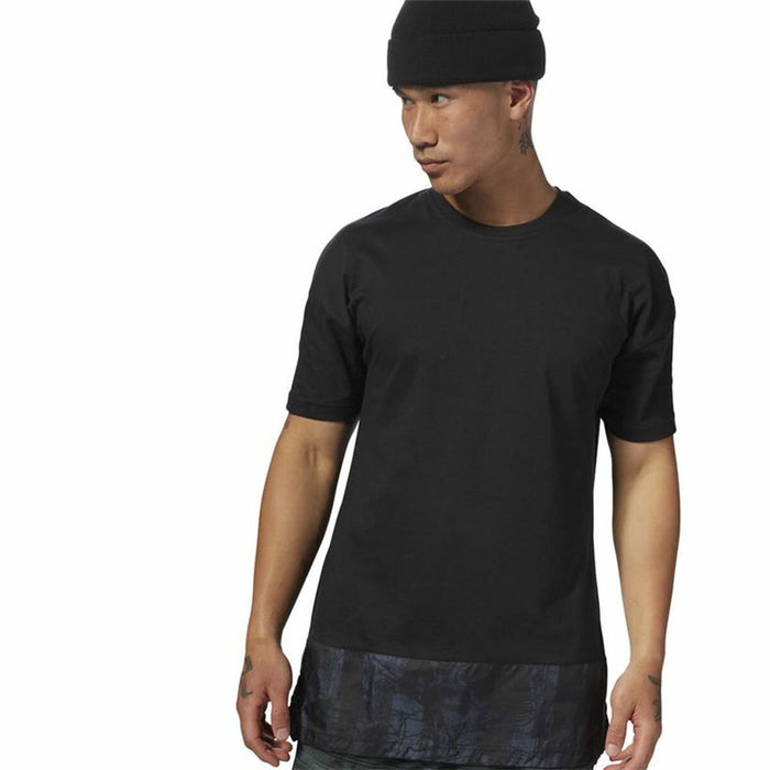 Tricou cu Mânecă Scurtă Bărbați Reebok Negru
