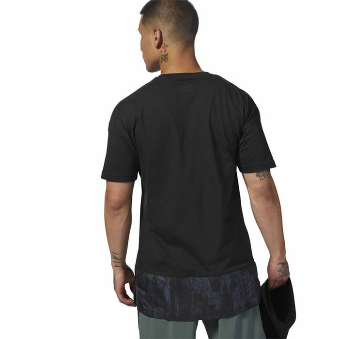 Tricou cu Mânecă Scurtă Bărbați Reebok Negru