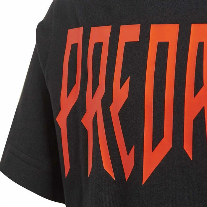 Tricou cu Mânecă Scurtă pentru Copii Adidas Negru