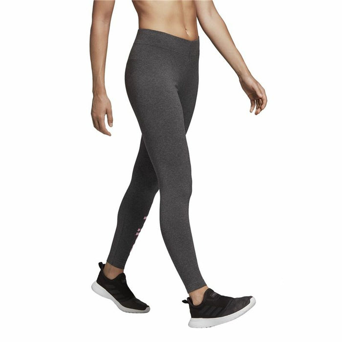 Colanți Sport de Damă Adidas Essentials Linear Gri închis