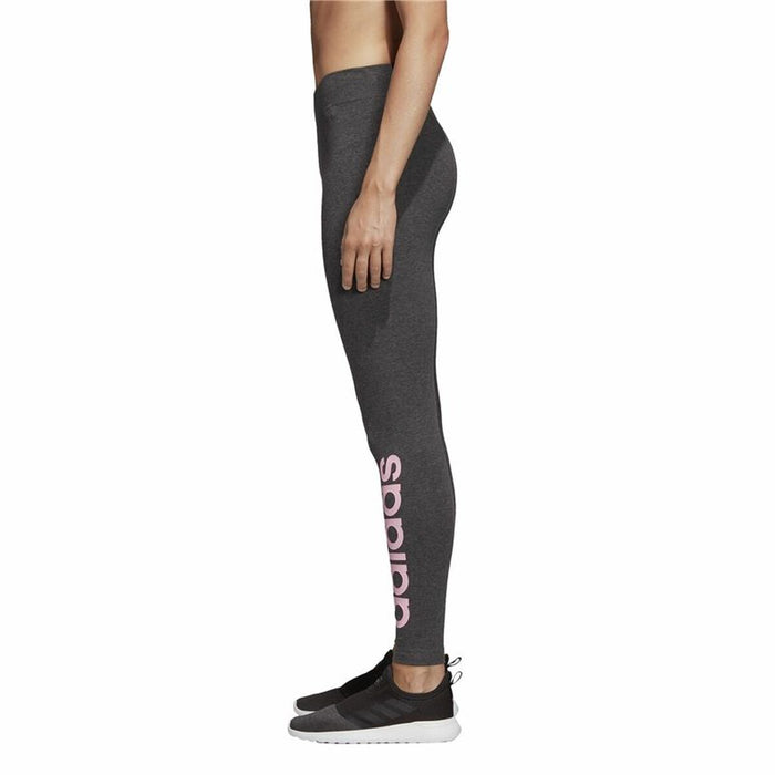 Colanți Sport de Damă Adidas Essentials Linear Gri închis
