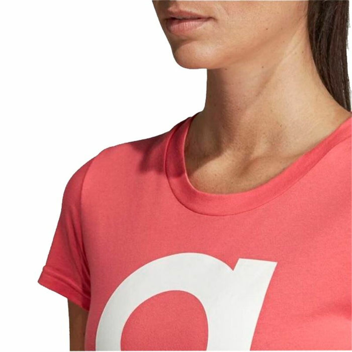Tricou cu Mânecă Scurtă Femei Adidas Essentials Roz deschis