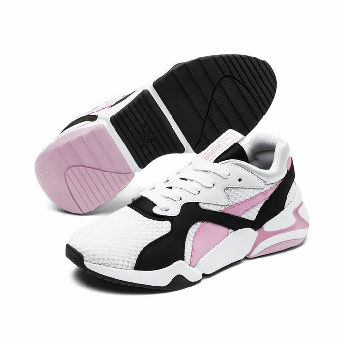 Pantofi sport pentru femei Puma Sportswear Nova '90S Bloc Alb