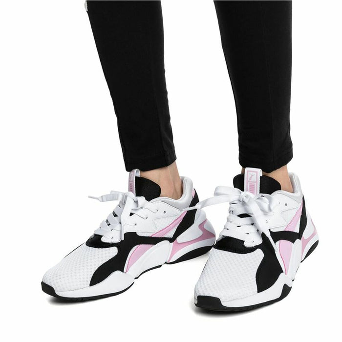 Pantofi sport pentru femei Puma Sportswear Nova '90S Bloc Alb