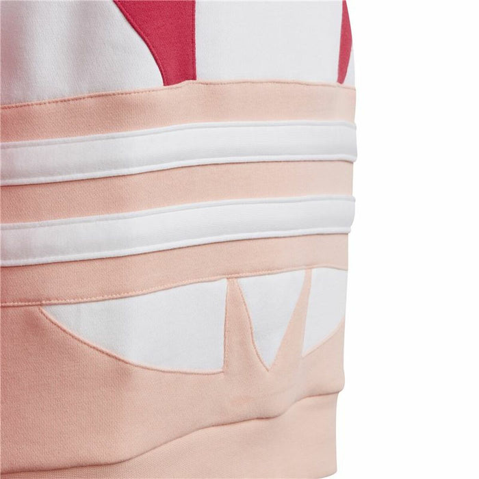Hanorac pentru Copii Adidas Trefoil Coral