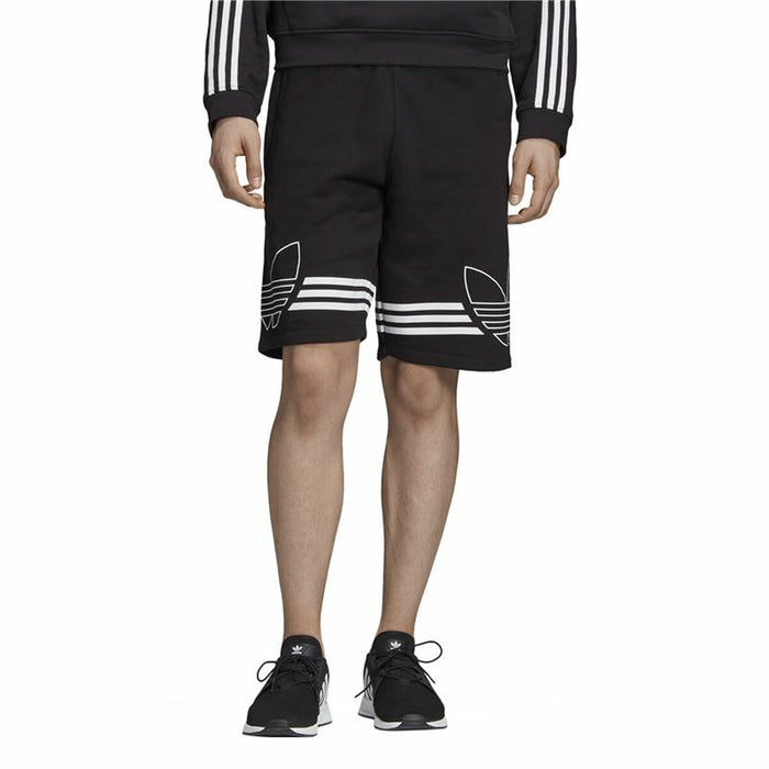 Pantaloni Scurți Sport pentru Bărbați Adidas Outline Negru