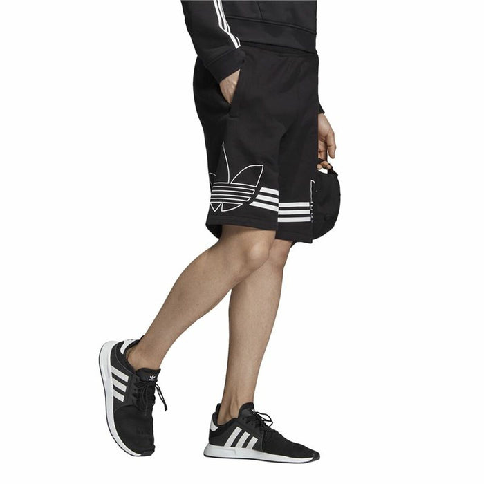 Pantaloni Scurți Sport pentru Bărbați Adidas Outline Negru