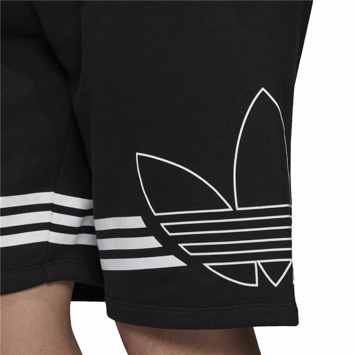 Pantaloni Scurți Sport pentru Bărbați Adidas Outline Negru