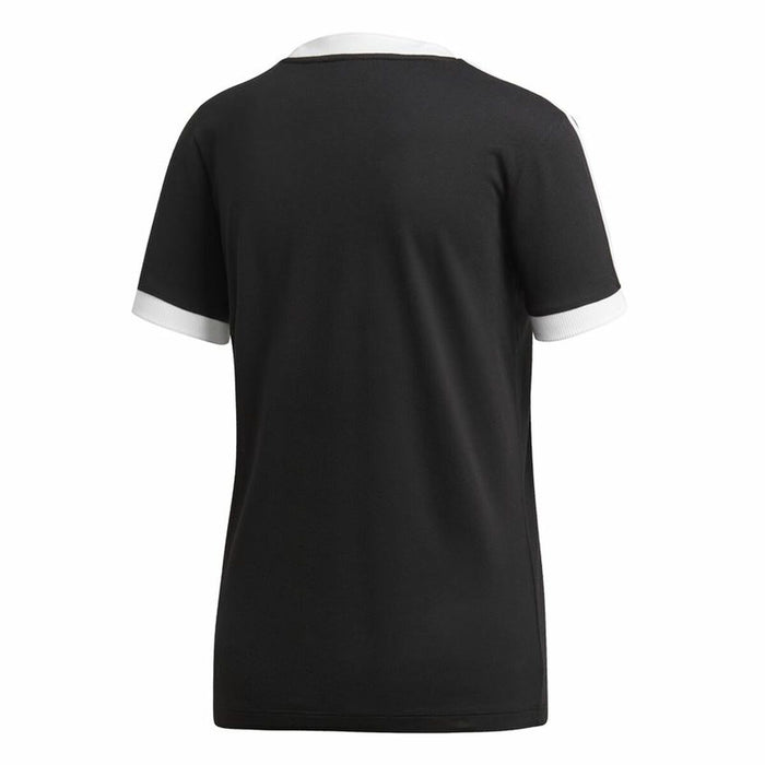 Tricou cu Mânecă Scurtă Femei Adidas 3 Stripes Negru