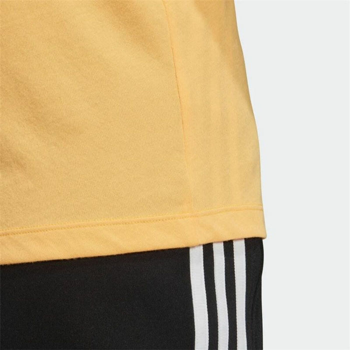 Tricou cu Mânecă Scurtă Femei Adidas Originals 3 Stripes Portocaliu