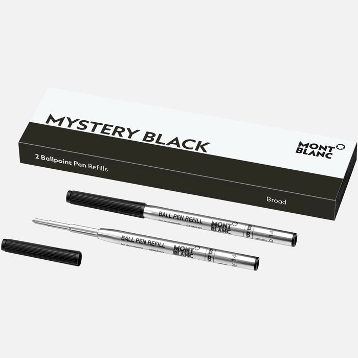Rezerve pentru creion Montblanc 128212 Negru (2 Unități)