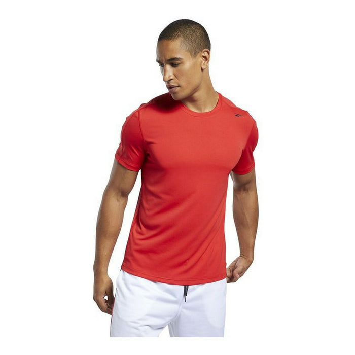 Tricou Sport cu Mânecă Scurtă Reebok Workout Ready Roșu