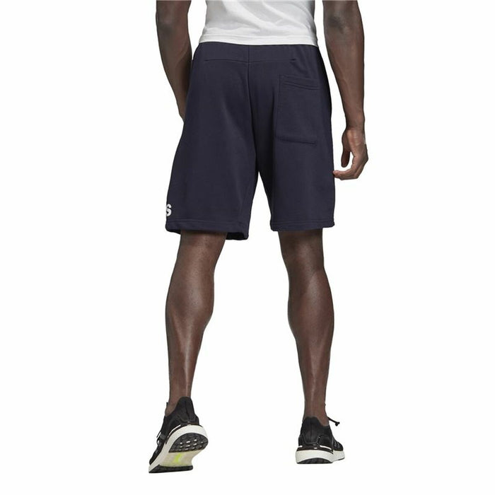 Pantaloni Scurți Sport pentru Bărbați Adidas Loungewear Badge Of Sport  Albastru închis