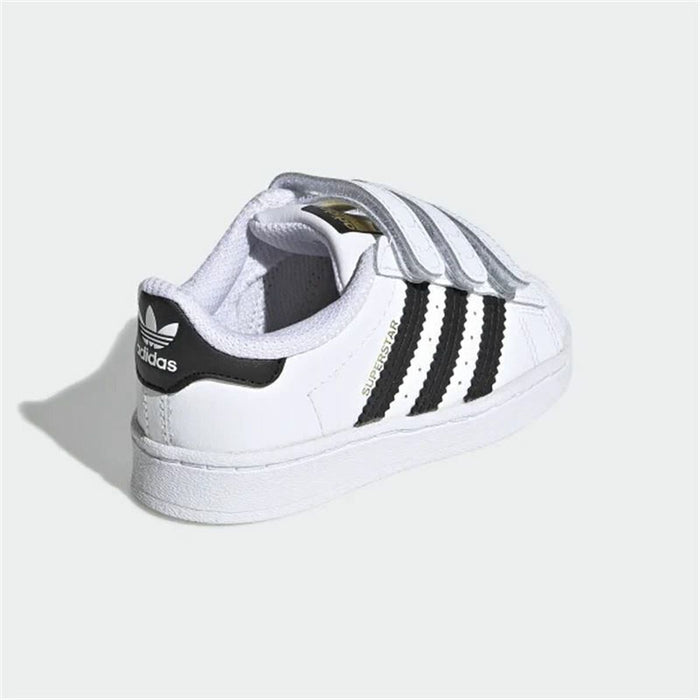 Încălțăminte Sport pentru Bebeluși Adidas Superstar Alb