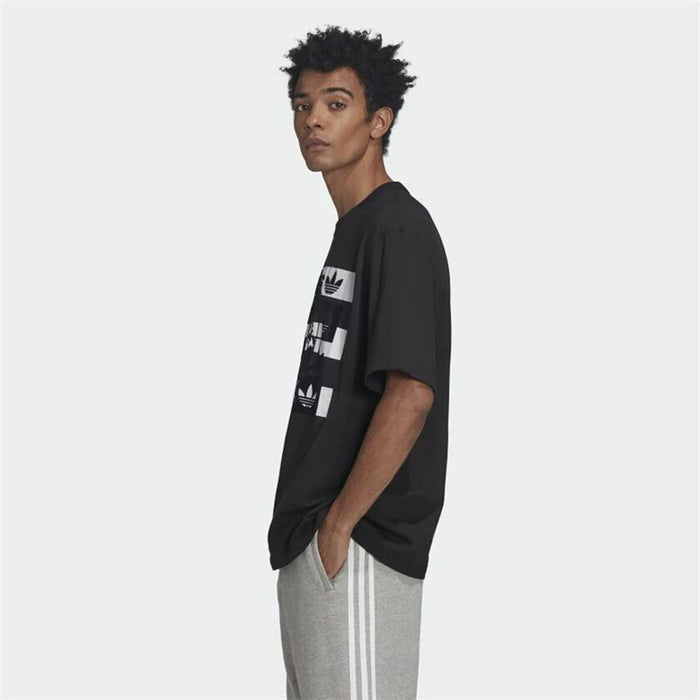 Tricou cu Mânecă Scurtă Bărbați Adidas R.Y.V. Message Negru