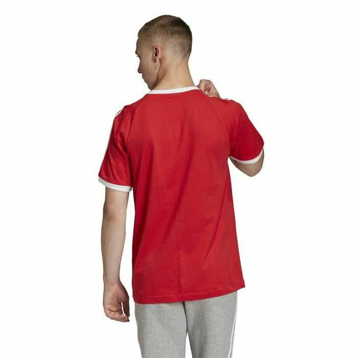 Tricou cu Mânecă Scurtă Bărbați Adidas 3 Stripes