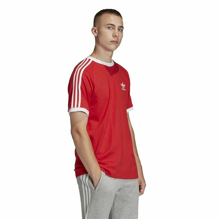 Tricou cu Mânecă Scurtă Bărbați Adidas 3 Stripes