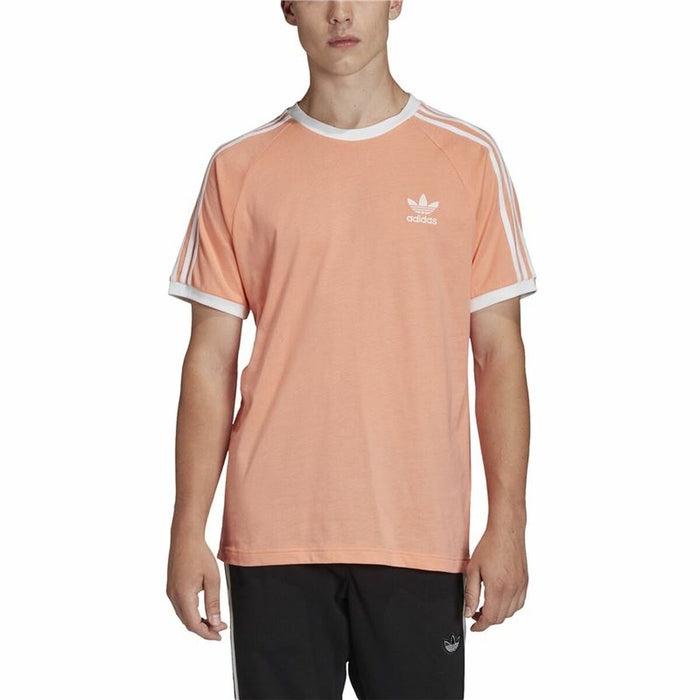 Tricou cu Mânecă Scurtă Bărbați Adidas 3 stripes Somon