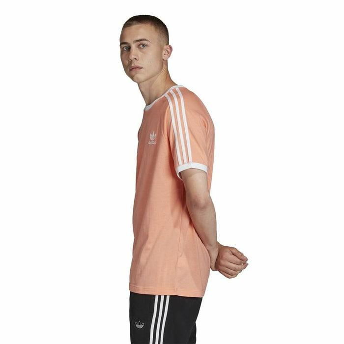 Tricou cu Mânecă Scurtă Bărbați Adidas 3 stripes Somon