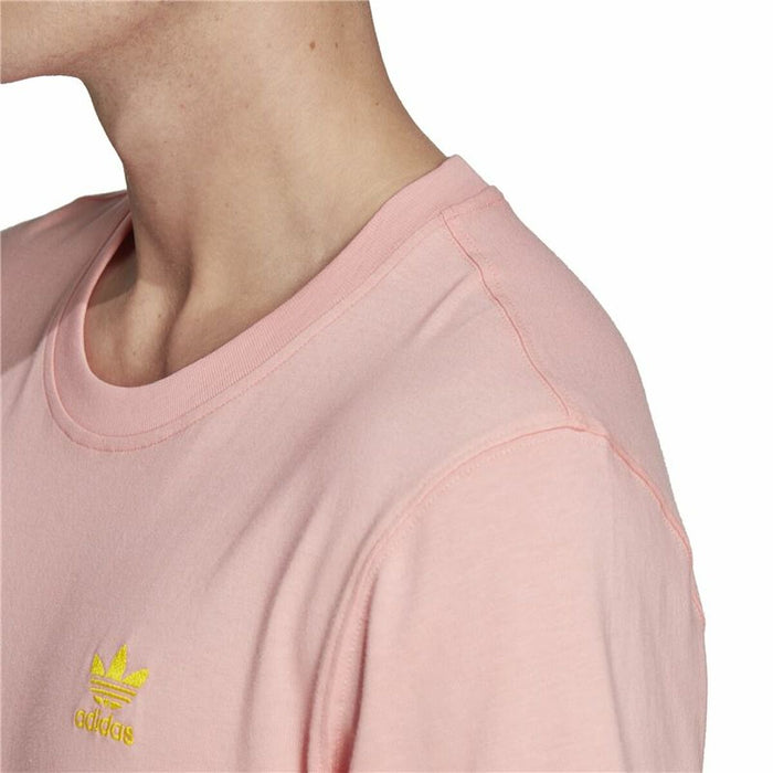 Tricou cu Mânecă Scurtă Bărbați Adidas Frontback Roz