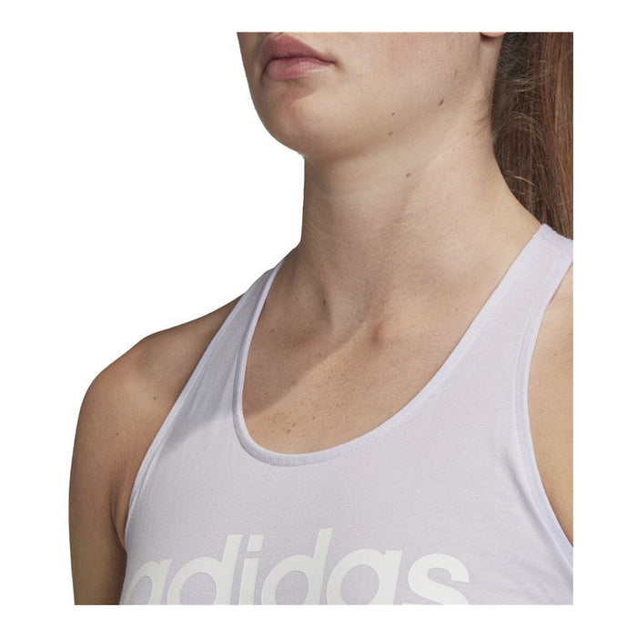 Tricou de Damă fără Mâneci Adidas Essentials Linear Mov