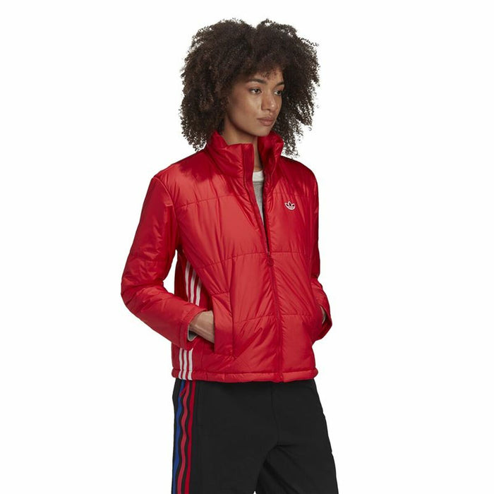 Jachetă Sport de Damă Adidas Originals Puffer Roșu