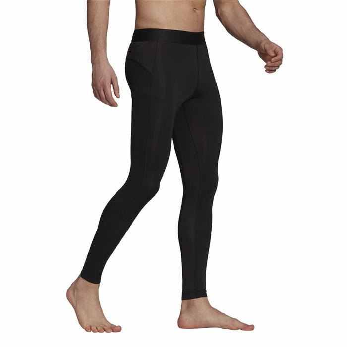 Colanți sport pentru bărbați Adidas Techfit Negru