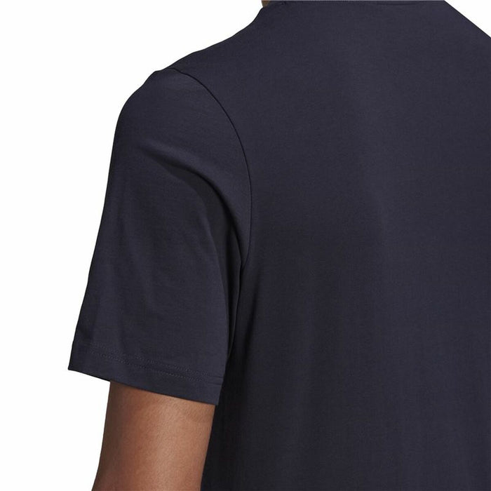Tricou cu Mânecă Scurtă Bărbați  Essentials Big Logo  Adidas Legend Ink  Albastru