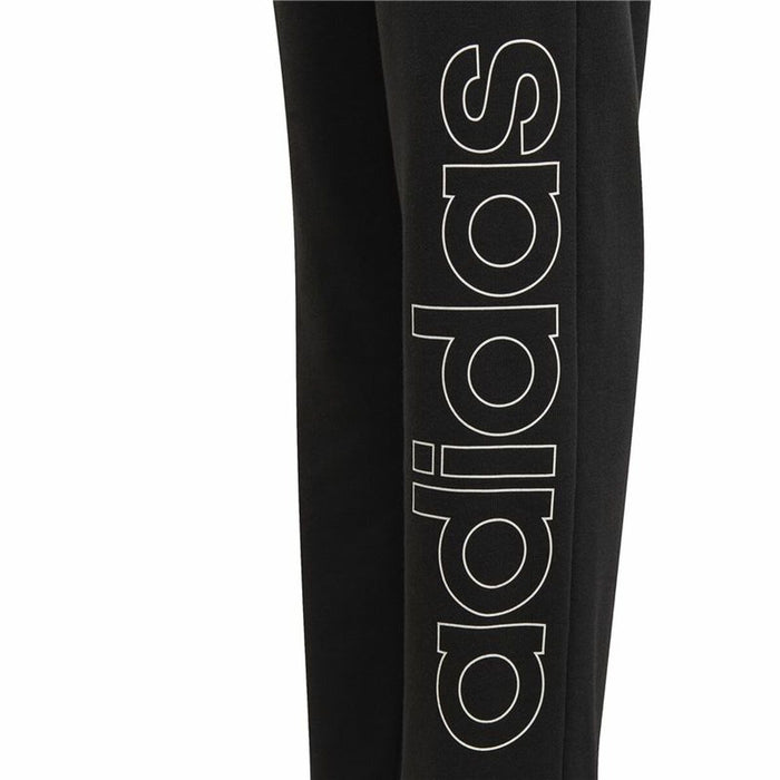 Pantalon de Trening pentru Copii Adidas  Essentials French Terry Negru