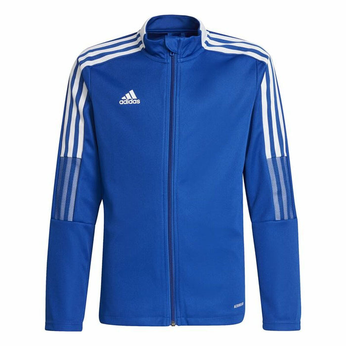 Jachetă Sport pentru Copii Adidas Tiro21 Tk Alb