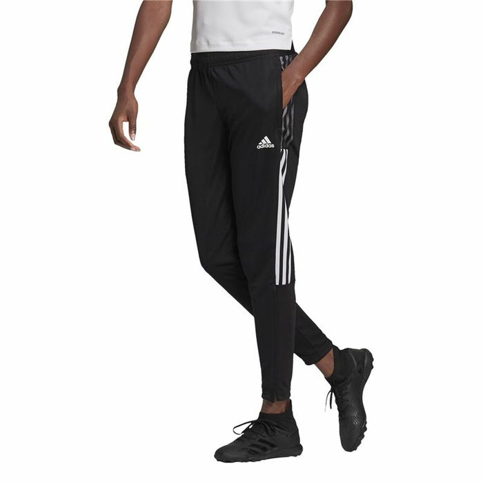 Pantalon de Antrenament de Fotbal pentru Adulți Adidas Tiro21 Tr Negru Femeie