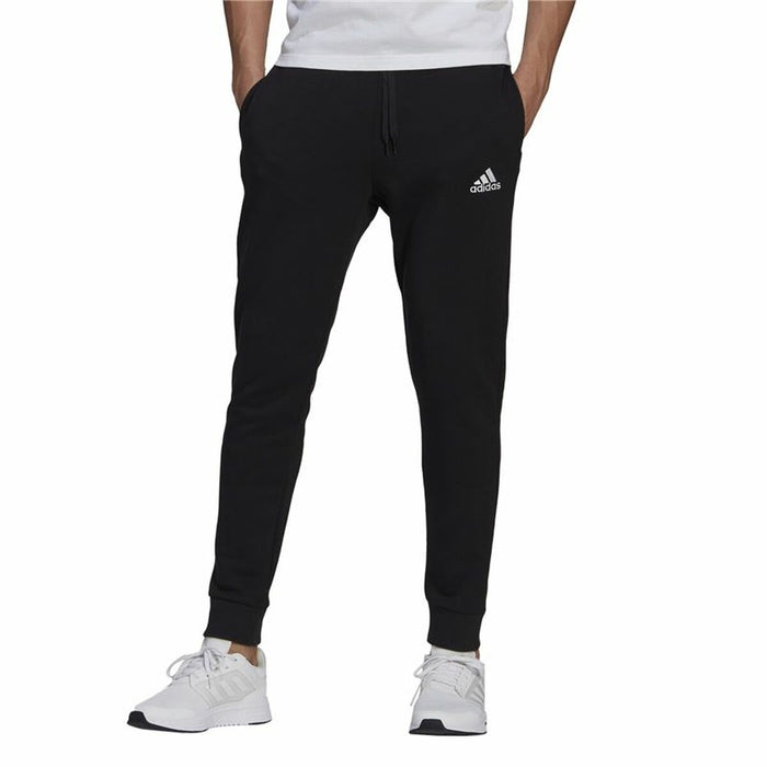 Pantaloni lungi de sport Adidas Regular Fit Tapered Cuff Negru Bărbați