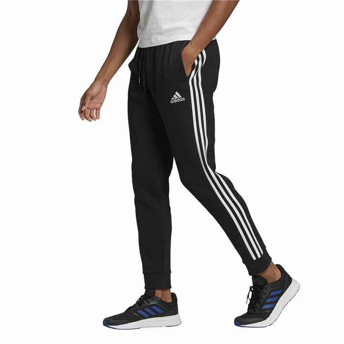 Pantaloni pentru Adulți Adidas 3 Stripes Fl Tc Pt Negru Bărbați