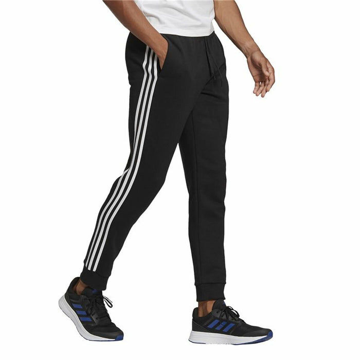 Pantaloni pentru Adulți Adidas 3 Stripes Fl Tc Pt Negru Bărbați