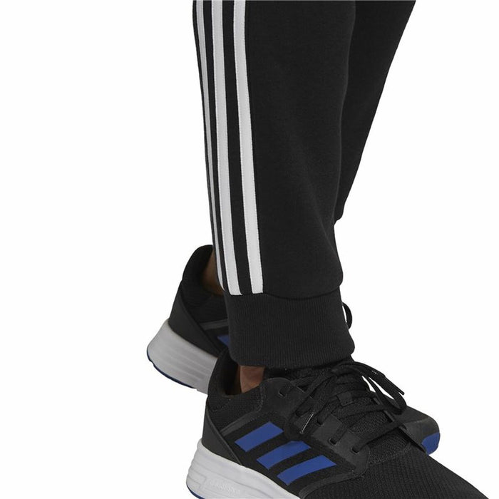 Pantaloni pentru Adulți Adidas 3 Stripes Fl Tc Pt Negru Bărbați