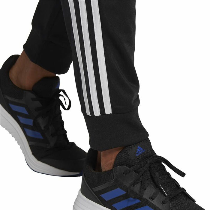 Trening pentru Adulți Adidas Essentials 3 Stripes Negru Bărbați