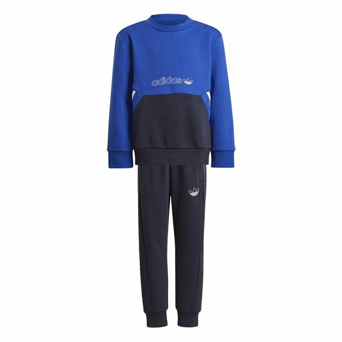 Set Sport pentru Copii Adidas Crew Albastru