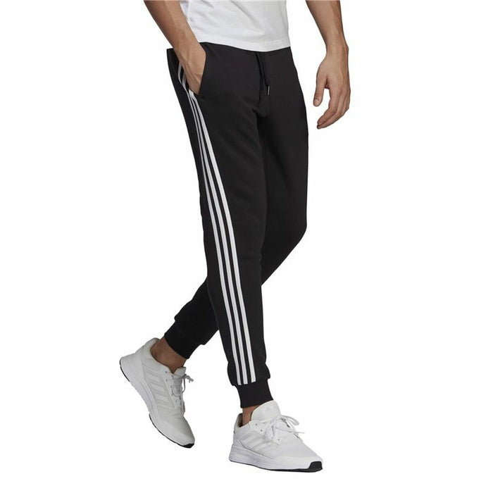 Pantaloni pentru Adulți Adidas 3 Stripes Fl F Pt Negru Bărbați
