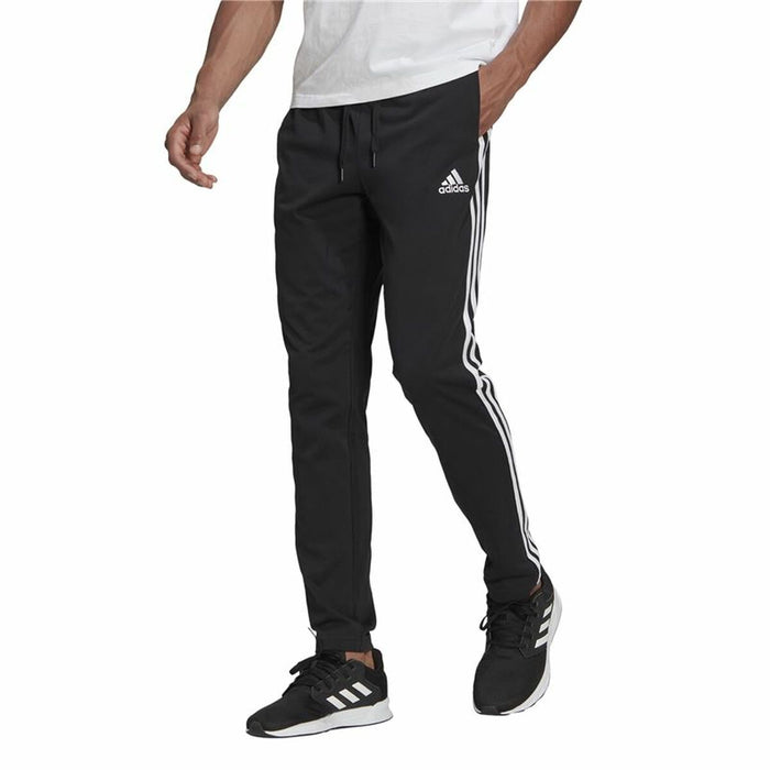 Pantaloni pentru Adulți Adidas Essentials 3 Stripes Negru