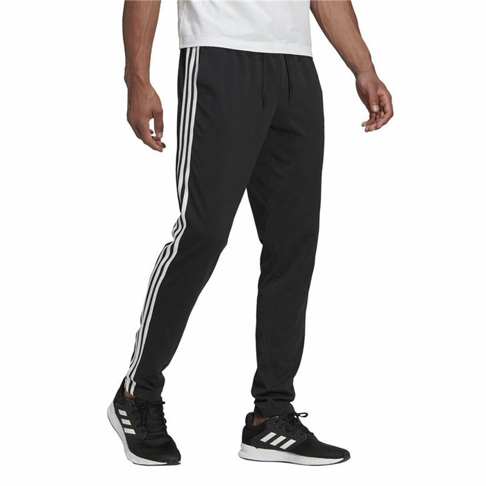 Pantaloni pentru Adulți Adidas Essentials 3 Stripes Negru