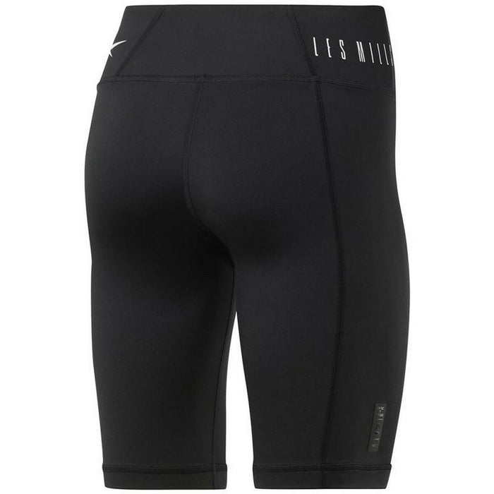 Colanți Sport de Damă Reebok  Les Mills Ciclism Negru