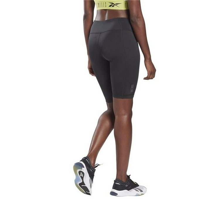 Colanți Sport de Damă Reebok  Les Mills Ciclism Negru