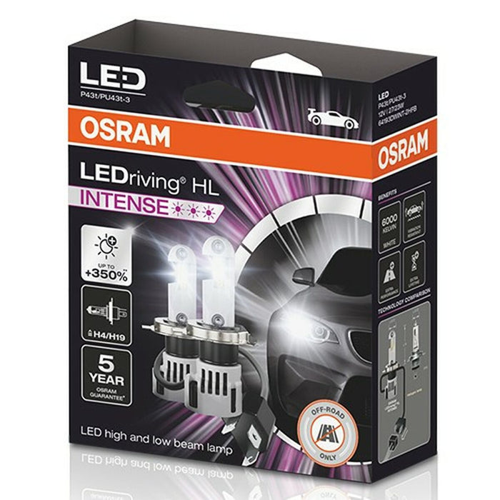 Bec auto Osram LEDriving HL Intense H4 12 V